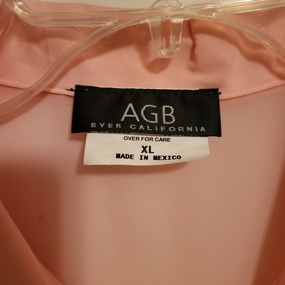 Sheer pale pink blouse - Picture 3 of 4